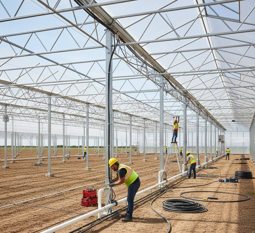 Sistema de riego por goteo