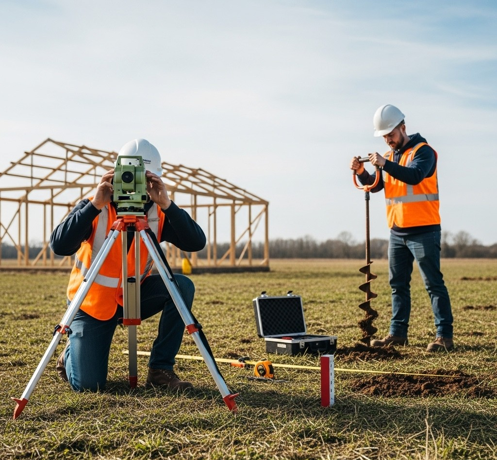 Estudios de topografía y suelo